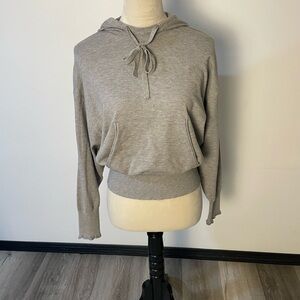 Gray Women's Hoodie Sweater